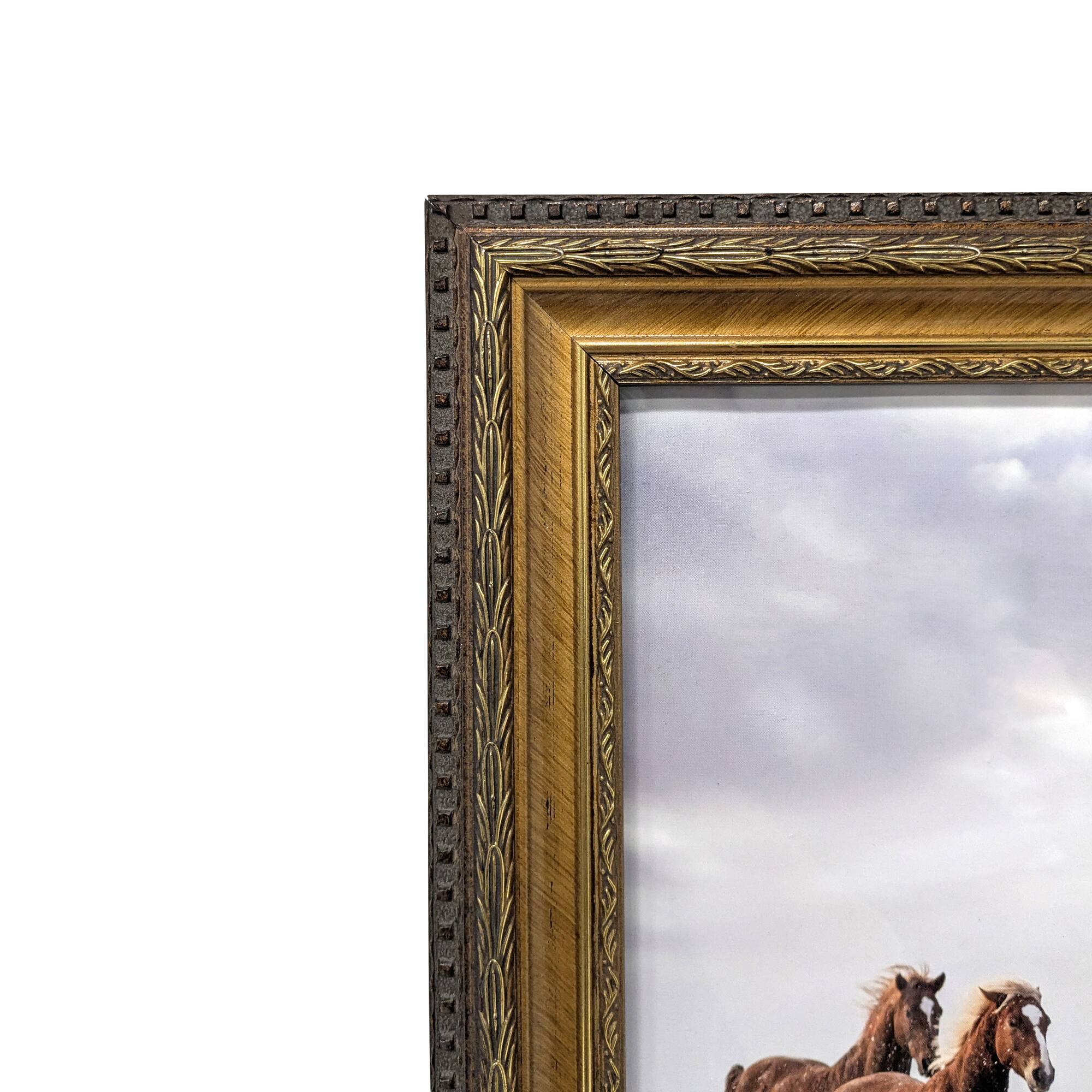 Home Gold Pompeii Wood Wall Frame by Studio Décor